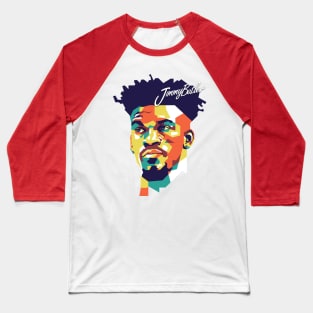 Jimmy Butler on WPAP #1 Baseball T-Shirt